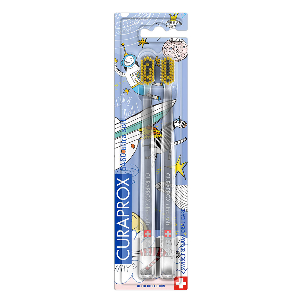 Curaprox CS 5460 Hento Toto, zobna ščetka (2 zobni ščetki)