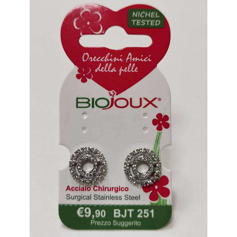 Biojoux, uhani iz kirurškega jekla - Metropolitan - BJT251(2 uhana)