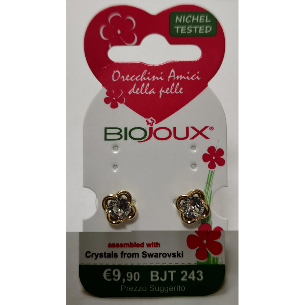 Biojoux, uhani iz kirurškega jekla - Vojvodinja zlati - BJT243 (2 uhana)