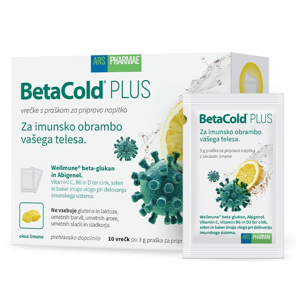 BetaCold PLUS Ars Pharmae, vrečke (10 x 3 g)