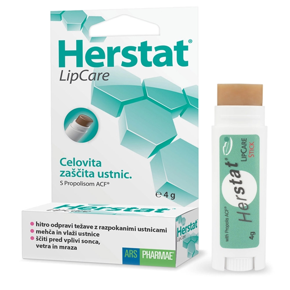 Zaizbris: Herstat Lipcare Ars Pharmae, balzam za ustnice (3 g)