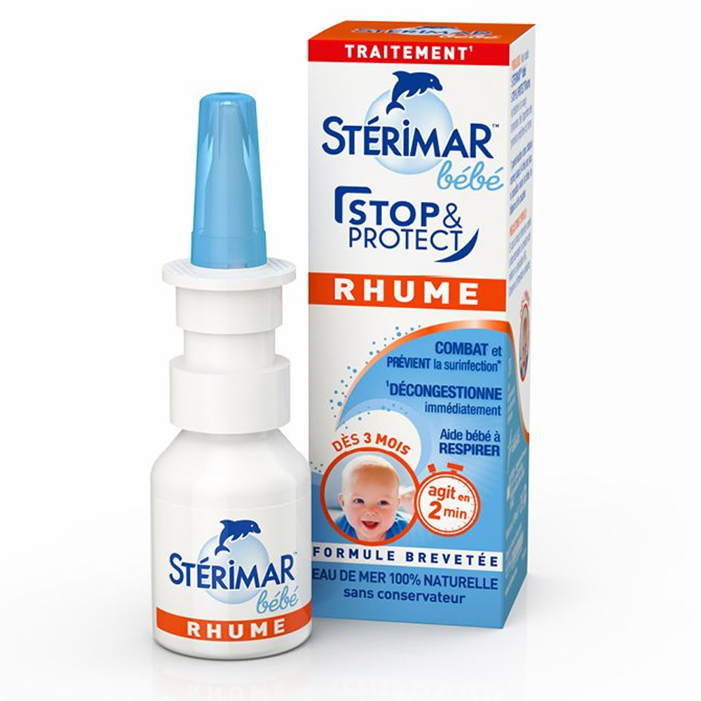 Sterimar Baby Prehlad Stop&Protect, pršilo za nos (15 ml)