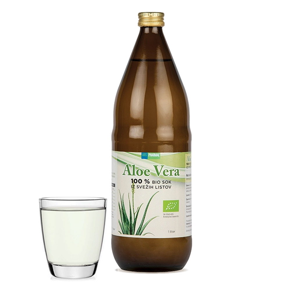Aloe Vera Ars Pharmae, 100% Bio sok iz svežih listov (1 l)