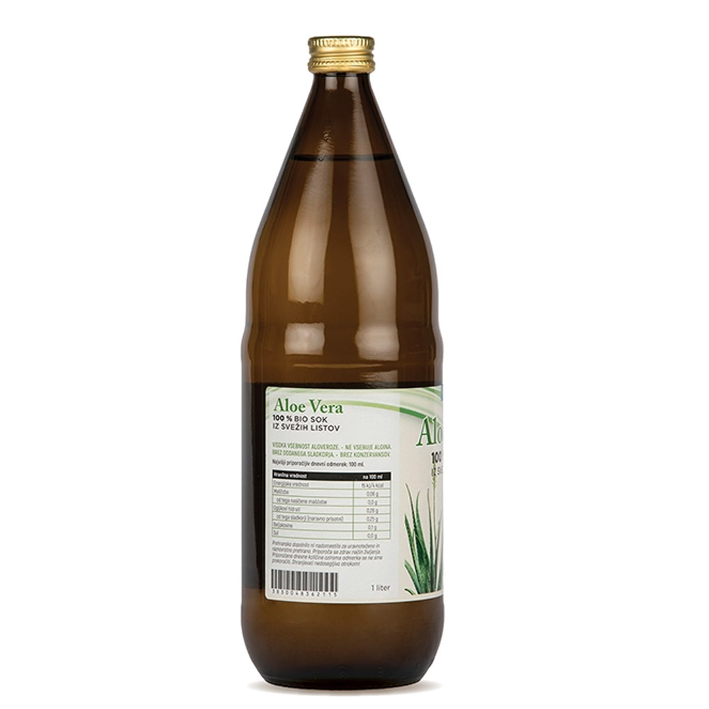 Aloe Vera Ars Pharmae, 100% Bio sok iz svežih listov (1 l)