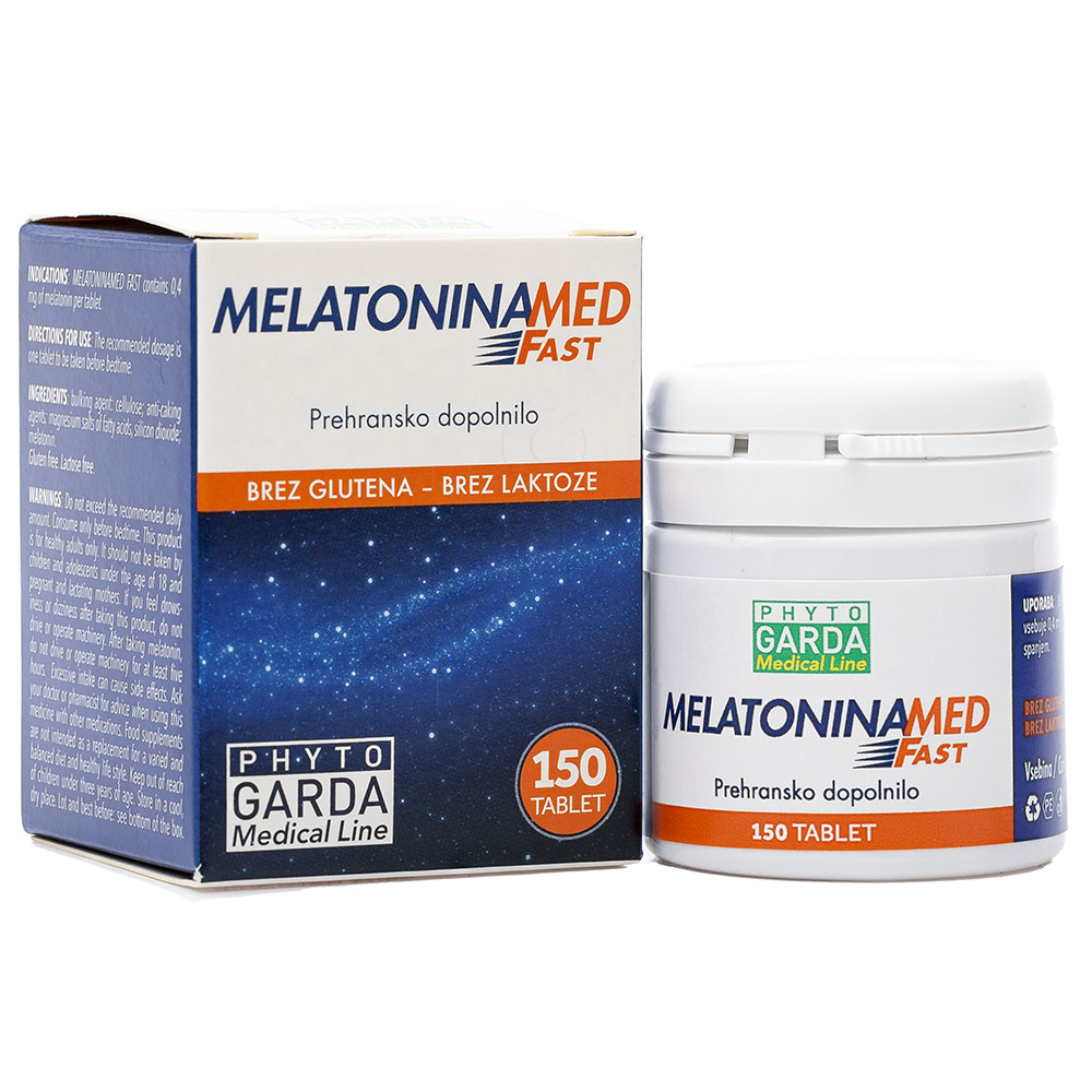 MelatoninaMed Fast Phytogarda, tablet (150 tablet)