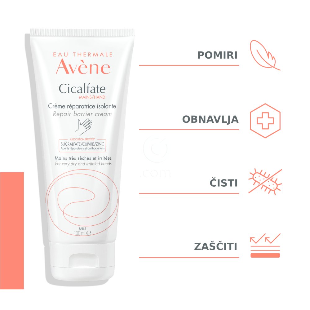 Avene Cicalfate, krema za roke (100 ml)