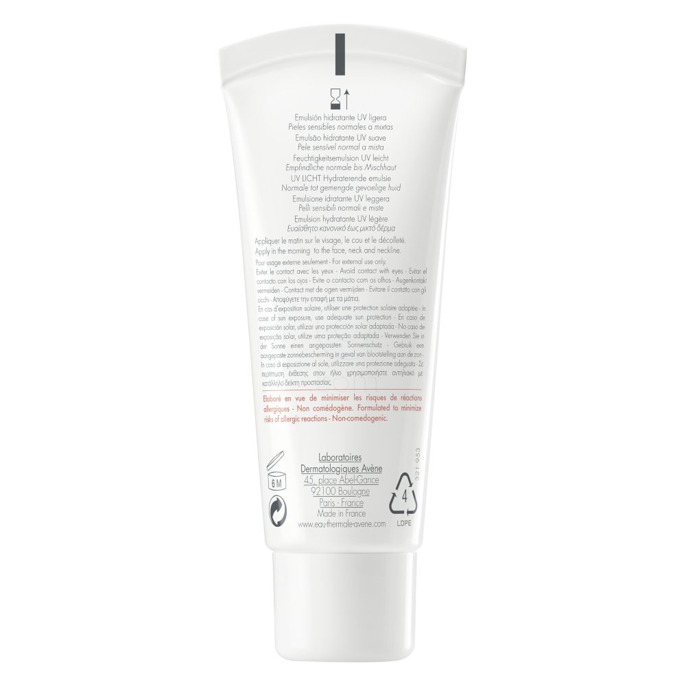 Avene Hydrance Legere UV, lahka vlažilna krema - ZF30 (40 ml)