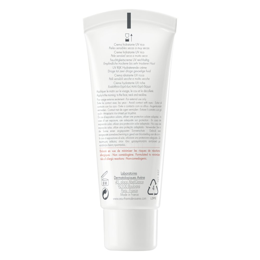 Avene Hydrance Riche UV, vlažilna krema - ZF30 (40 ml)