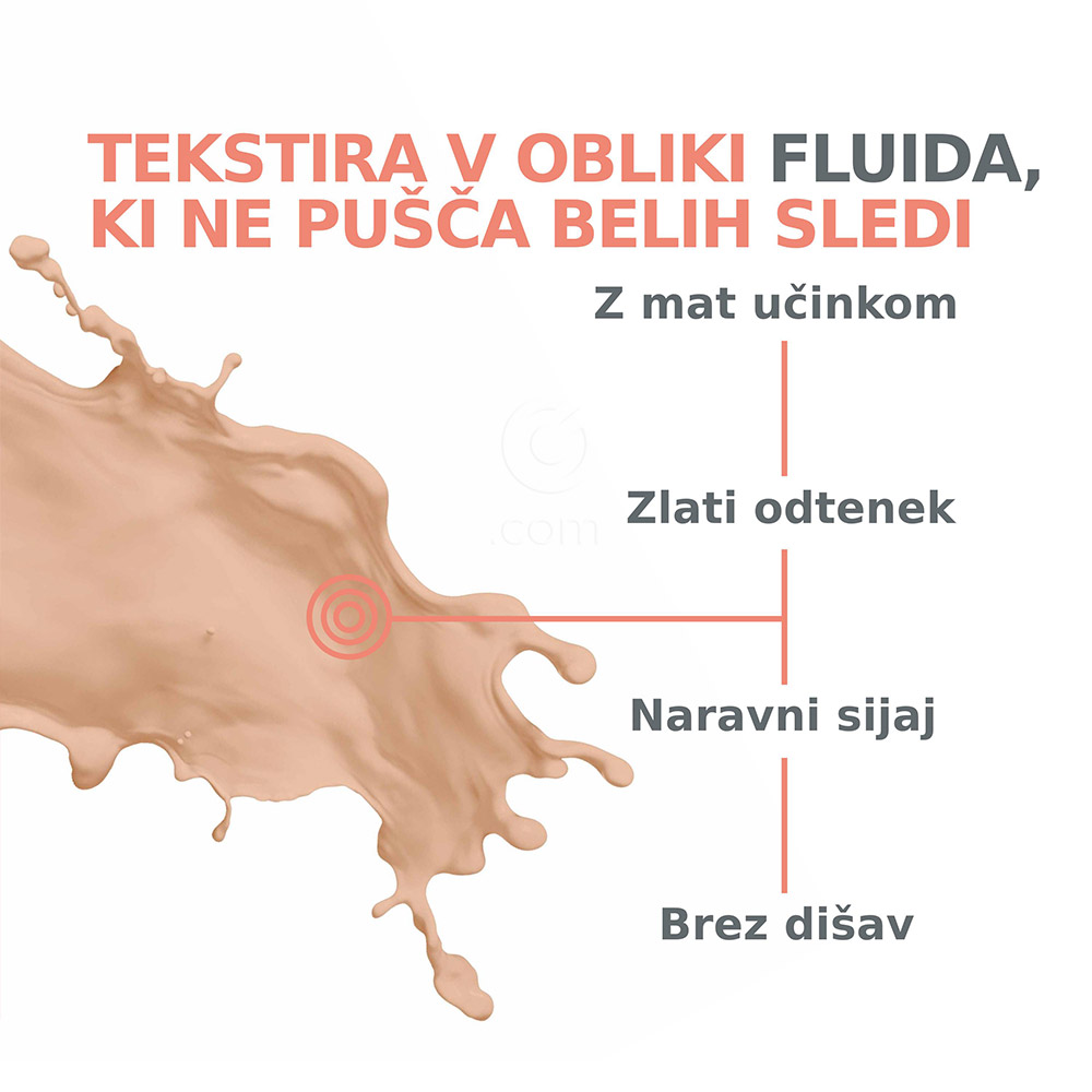 Avene Sun, obarvani mineralni fluid - ZF 50+ (40 ml)
