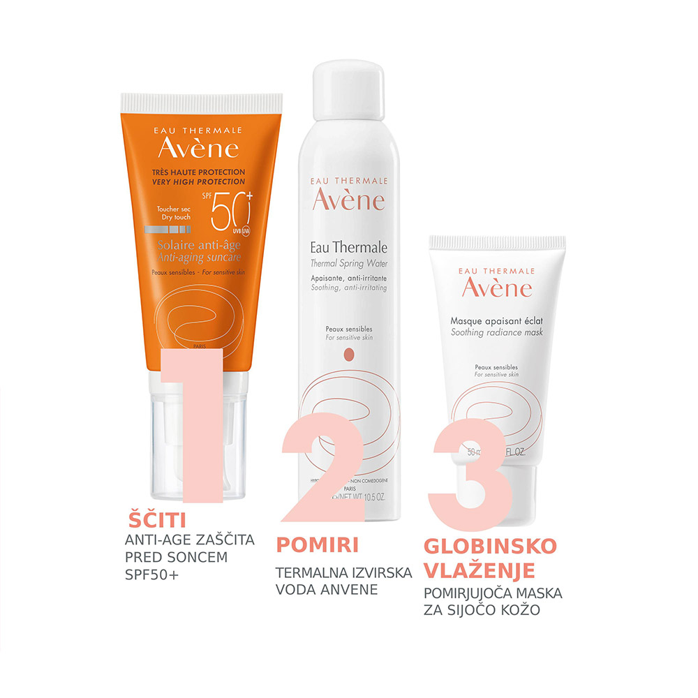 Avene Sun anti-age, krema - ZF 50+ (50 ml)