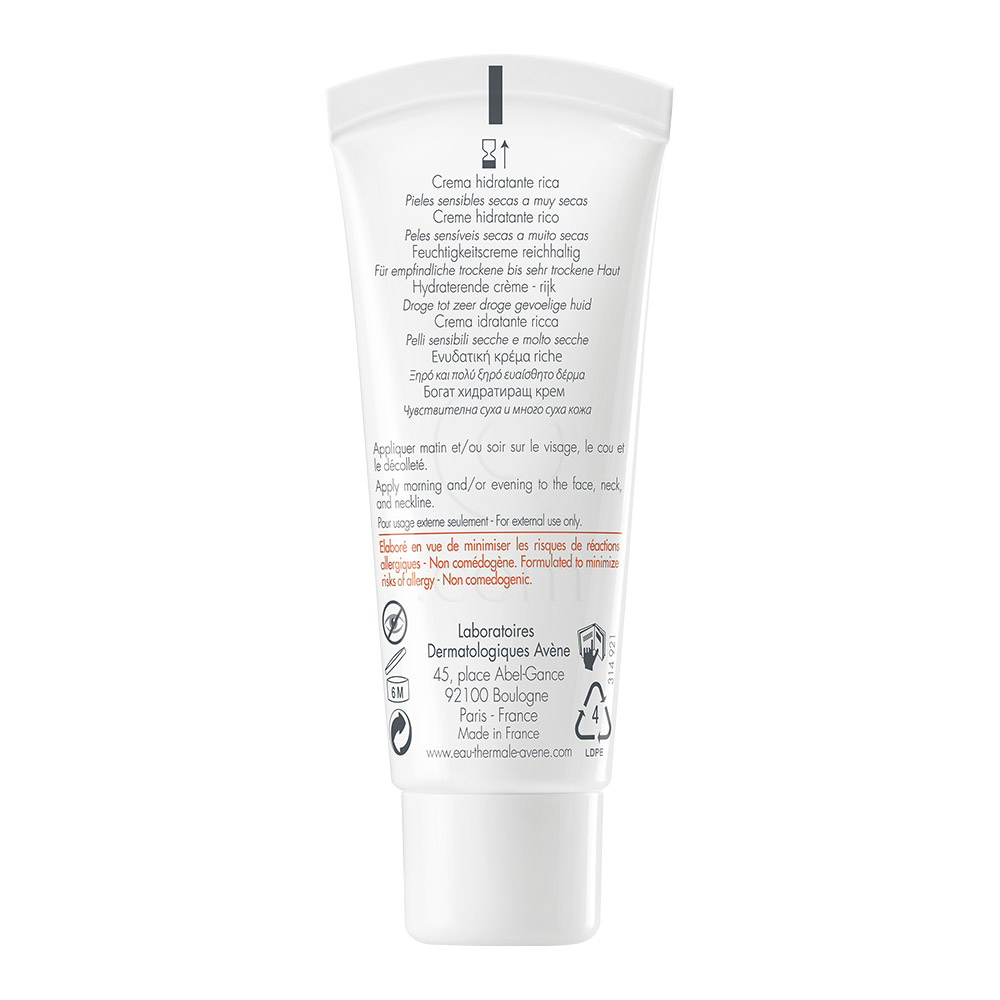 Avene Eau Thermale Hydrance, bogata vlažilna krema - tuba (40 ml)