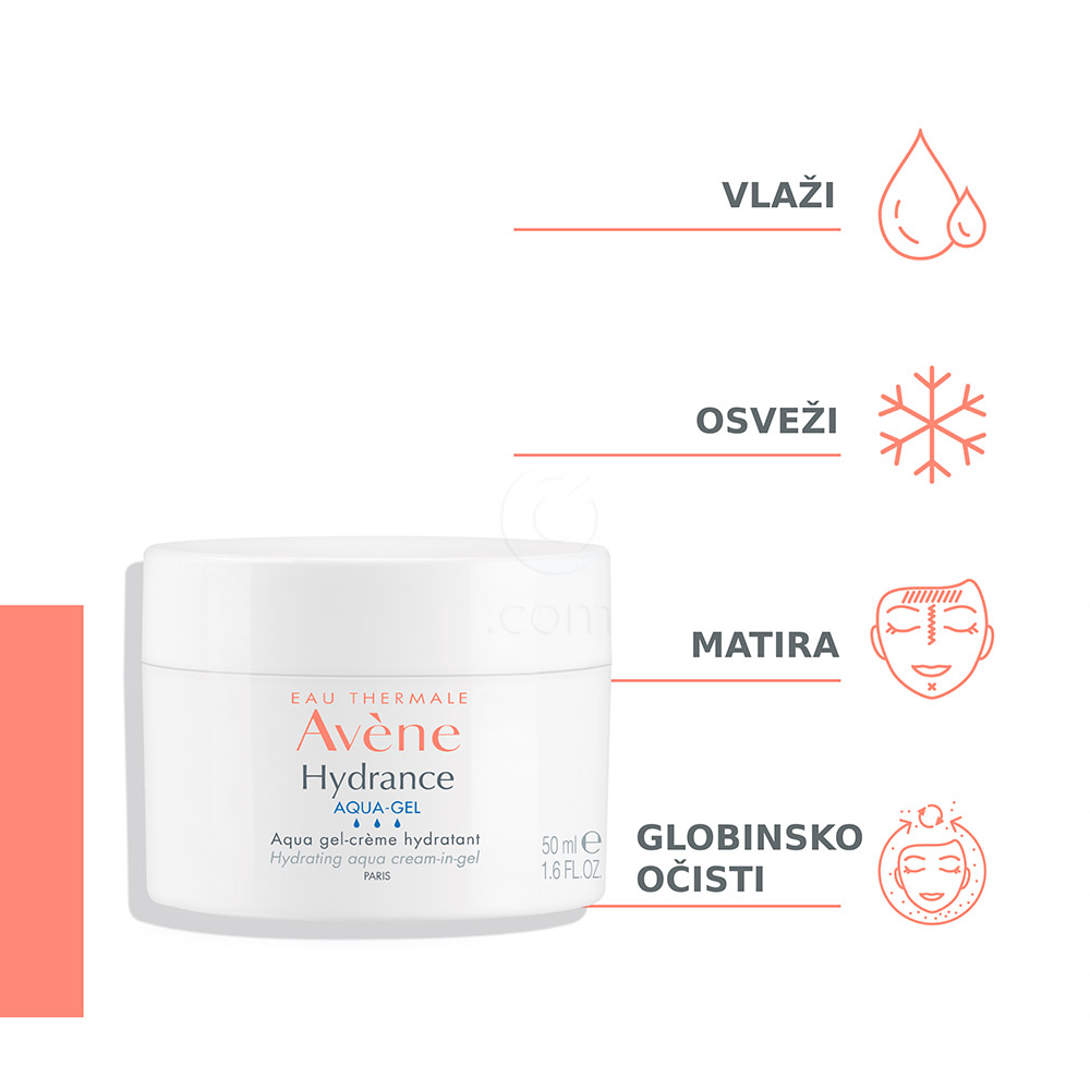 Avene Hydrance Aqua-Gel, vlažilna gel-krema (50 ml)