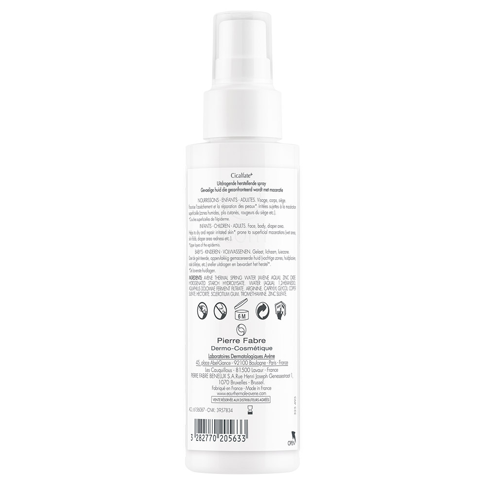 Avene Cicalfate+, regenerativno pršilo, ki suši (100 ml)