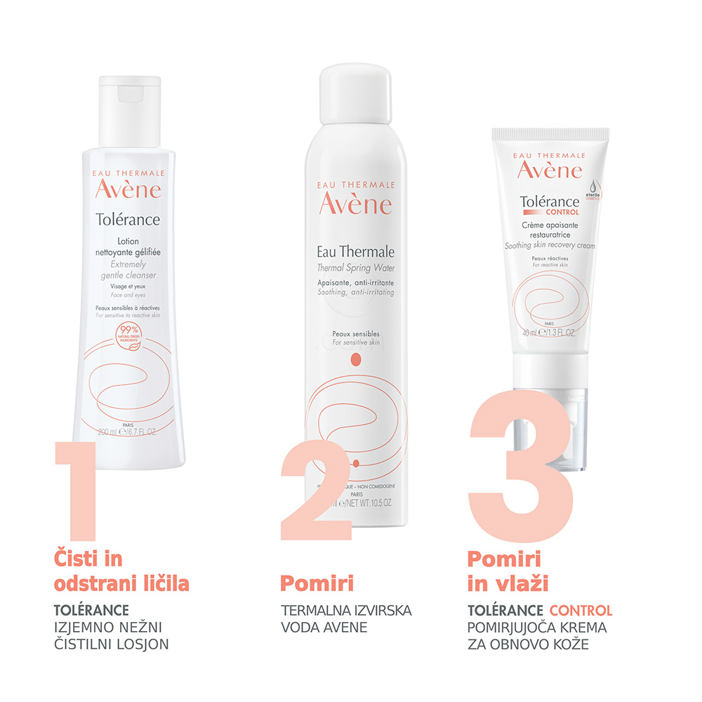 Avene Tolérance Control, pomirjujoča krema za obnovo kože (40 ml)