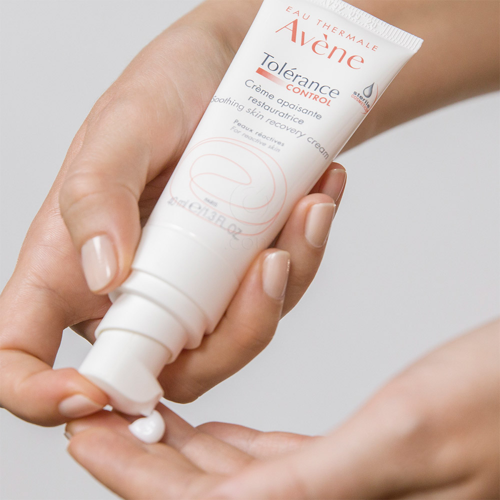 Avene Tolérance Control, pomirjujoča krema za obnovo kože (40 ml)