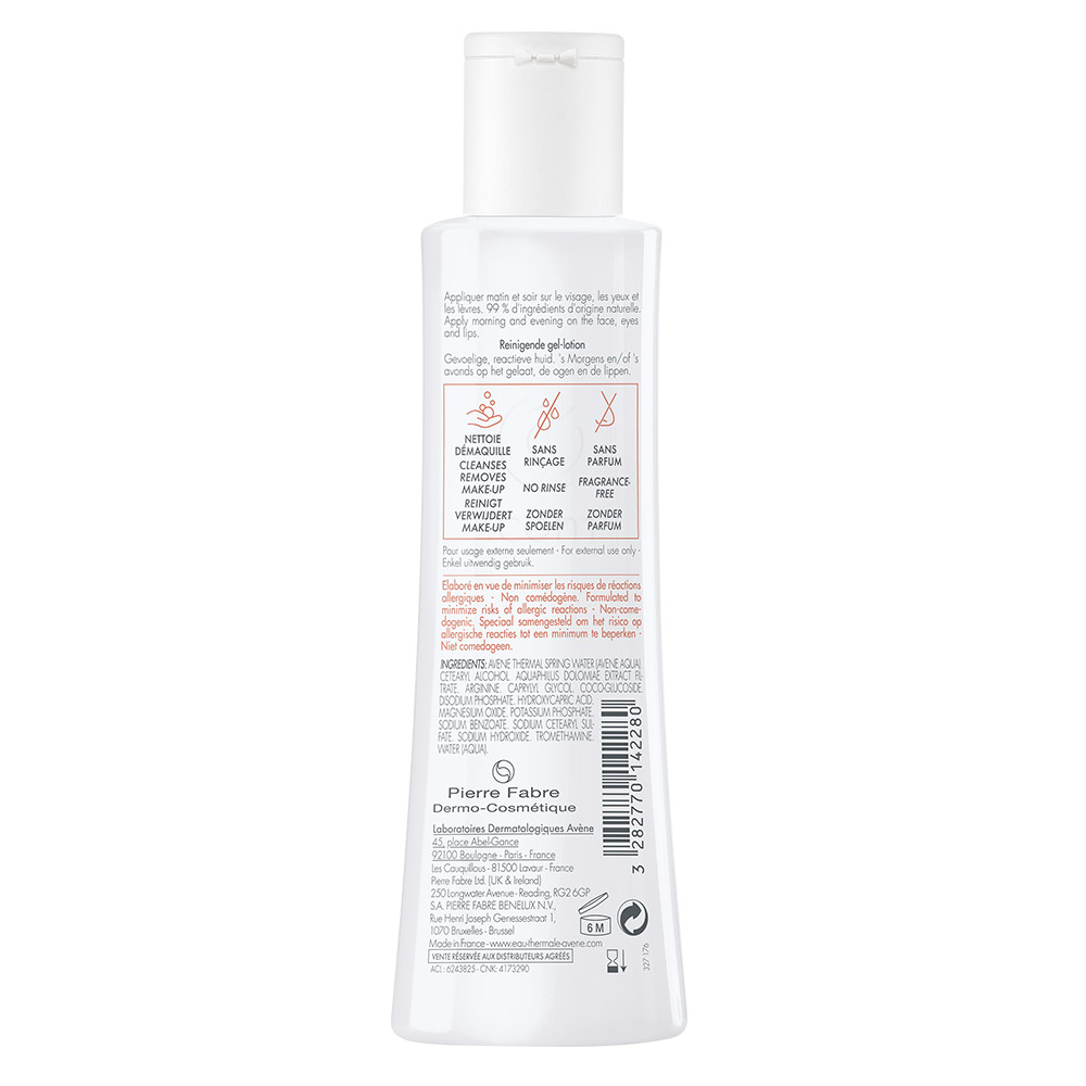 Avene Tolérance, izjemno blagi losjon za čiščenje (200 ml)