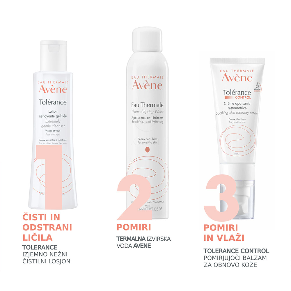 Avene Tolérance, izjemno blagi losjon za čiščenje (200 ml)