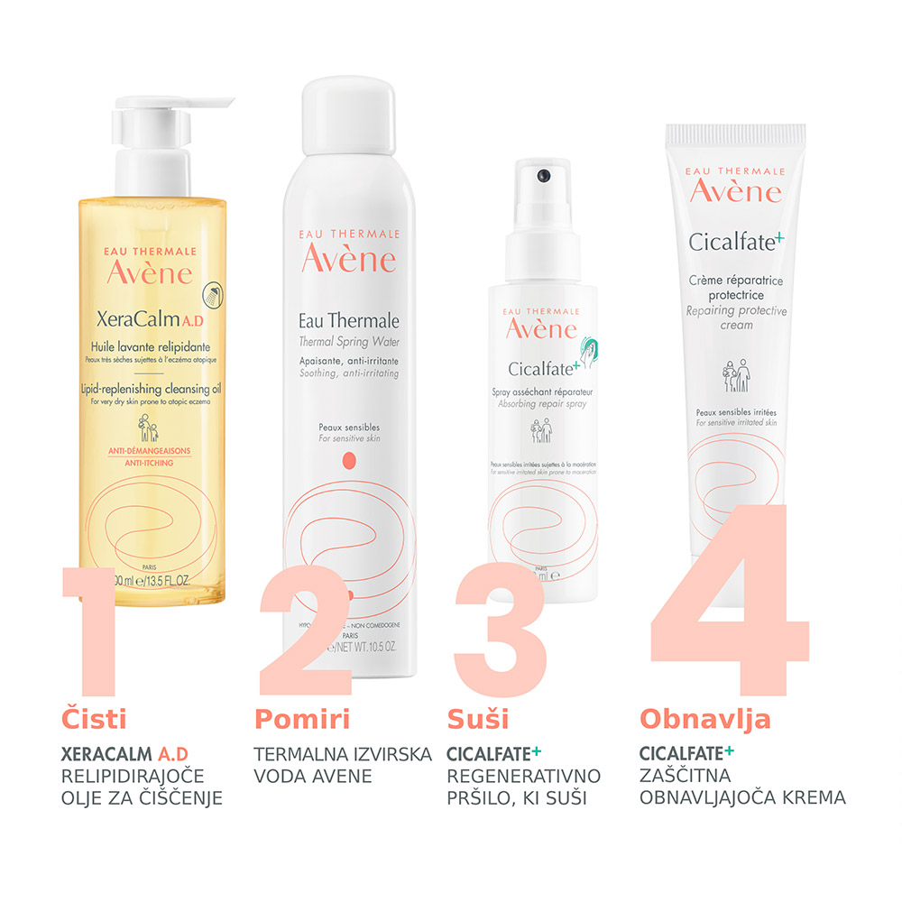 Avene Cicalfate+, obnavljajoča zaščitna krema (40 ml)