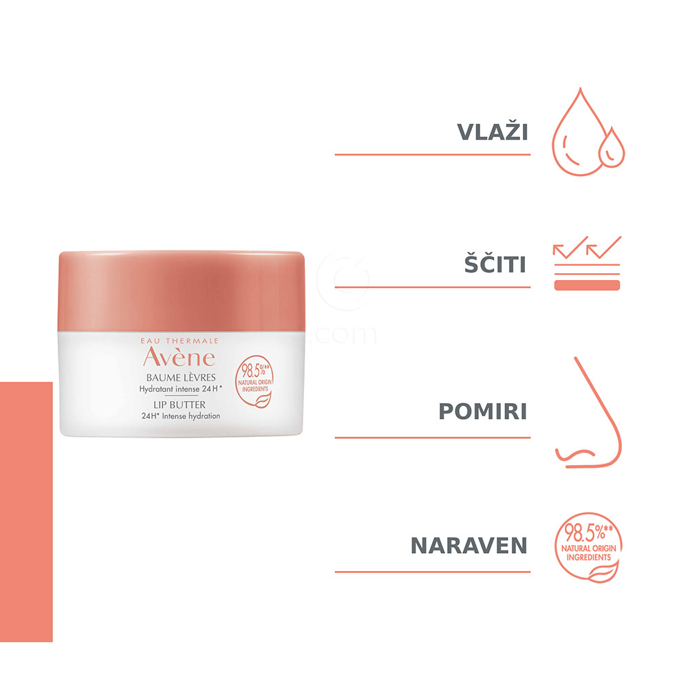Avene, maslo za ustnice (10 ml)
