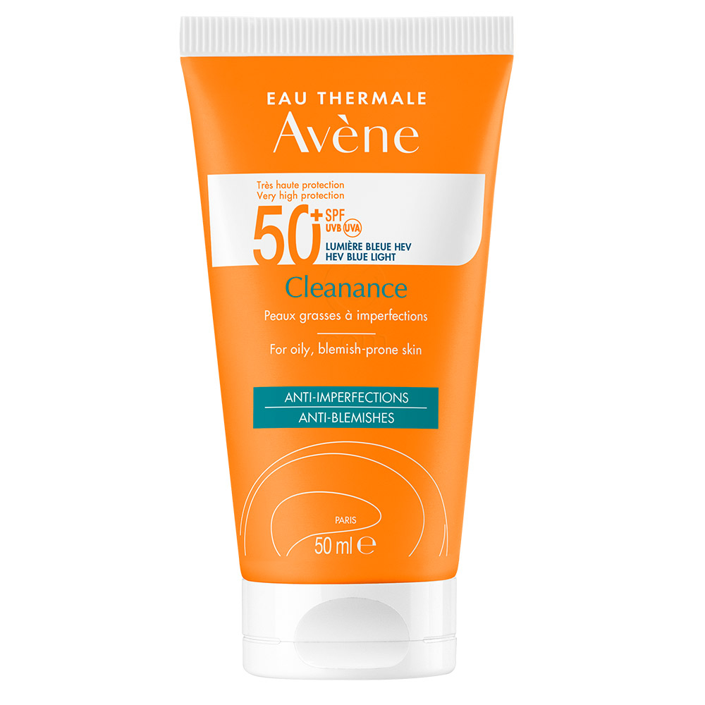 Avene Sun Cleanance, ultra lahka krema - zelo visoka zaščita - ZF50+ (50 ml)