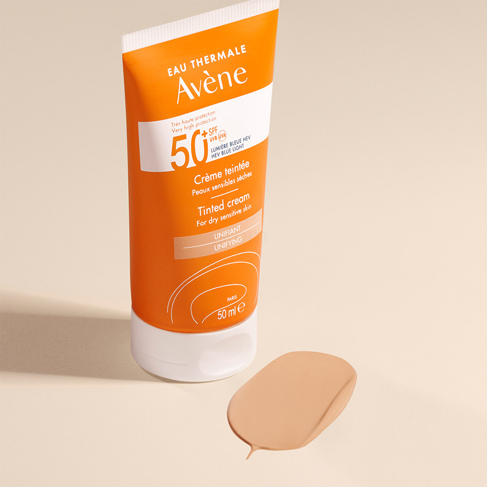 Avene Sun, obarvana krema - zelo visoka zaščita - ZF50+ (50 ml) 