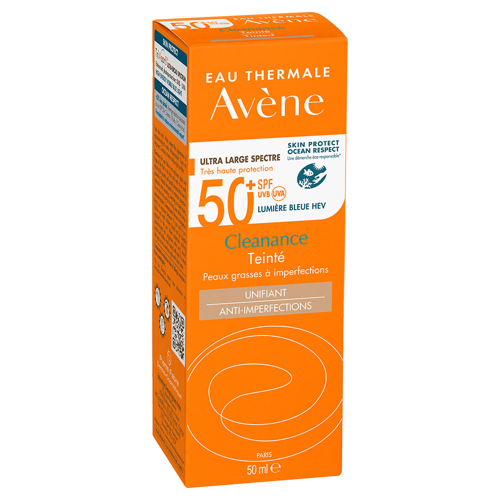 Avene Sun Cleanance, obarvana krema - zelo visoka zaščita - ZF50+ (50 ml)