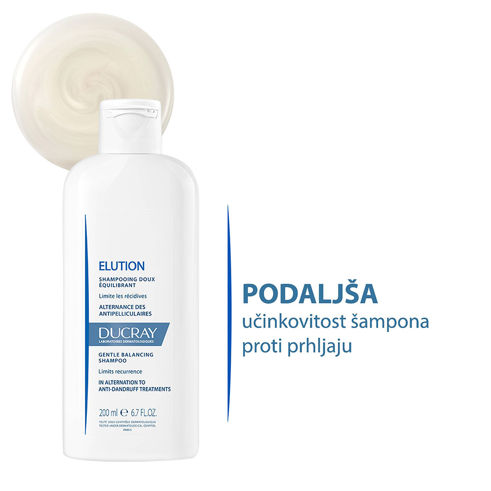 Ducray Elution, šampon (200 ml)
