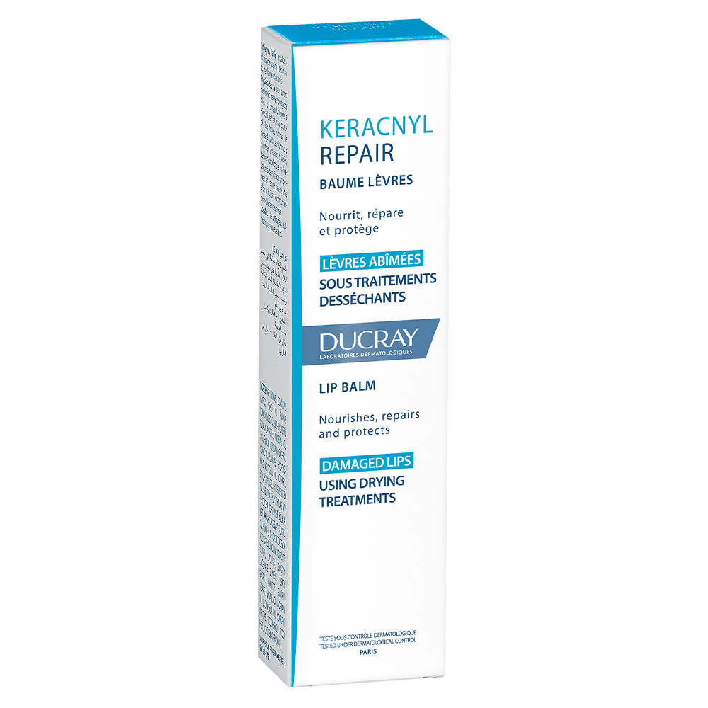 Ducray Keracnyl Repair, balzam za ustnice (15 ml)