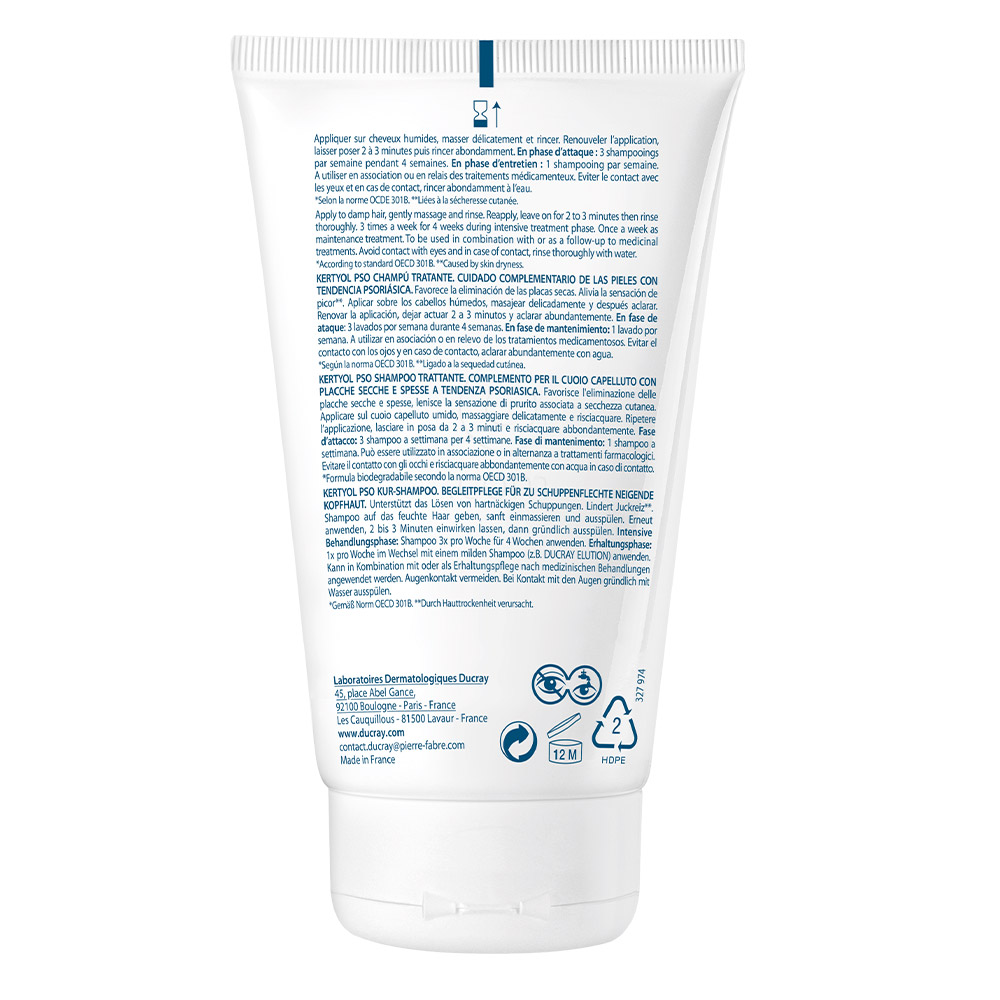 Ducray Kertyol P.S.O., šampon (125 ml)