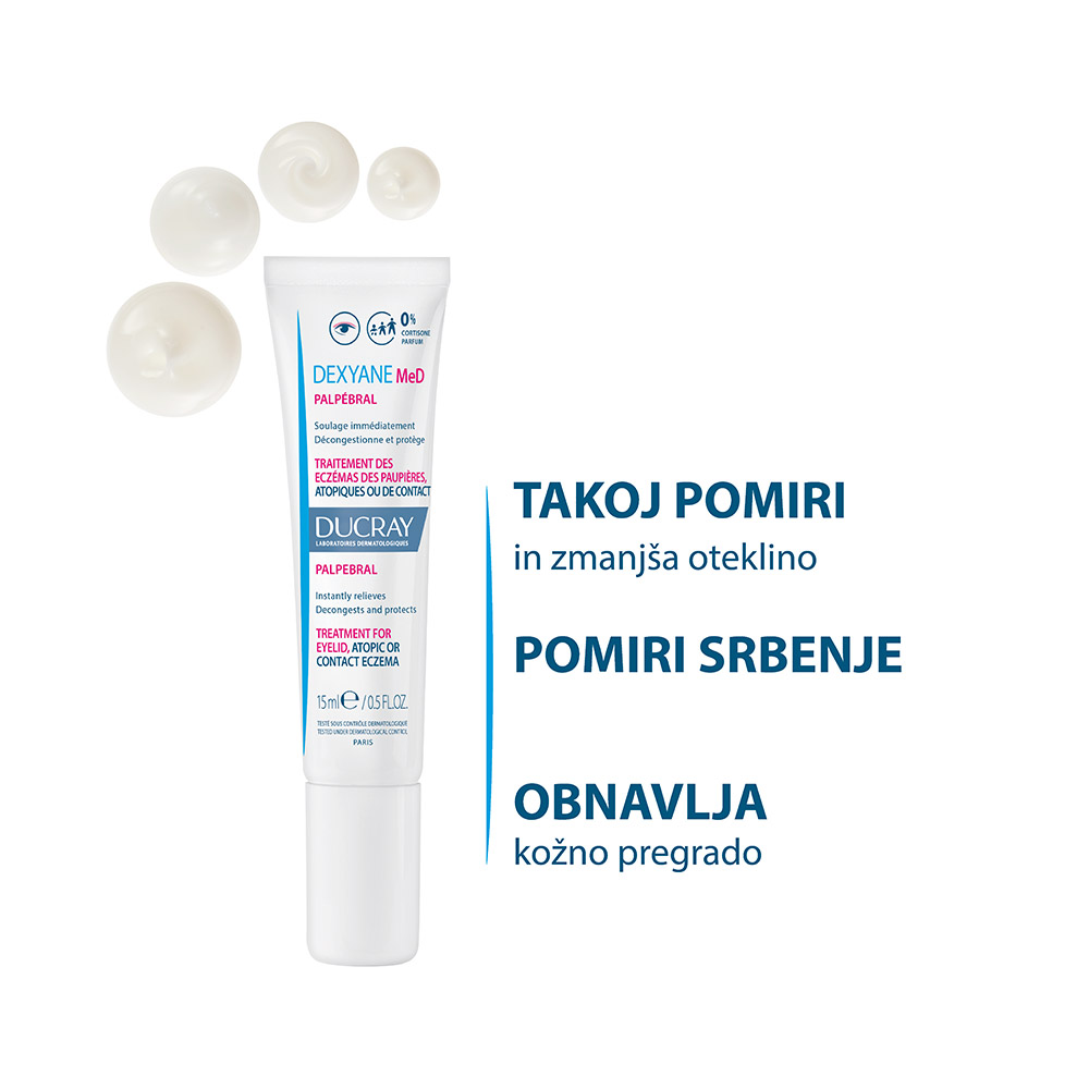 Ducray Dexyane MeD Palpebral, krema za očesni ekcem (15 ml)