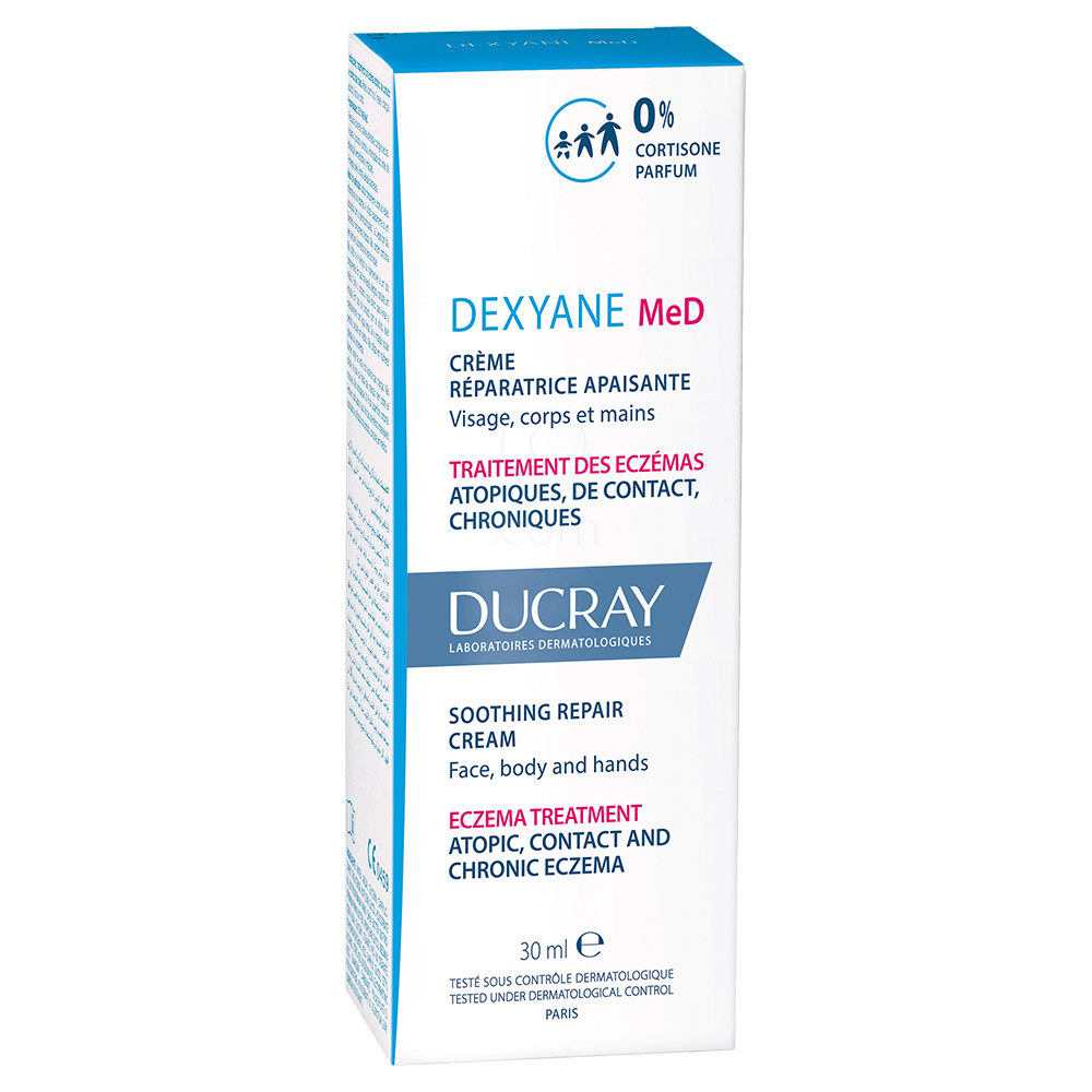 Ducray Dexyane MeD, pomirjajoča obnovitvena krema (30 ml)