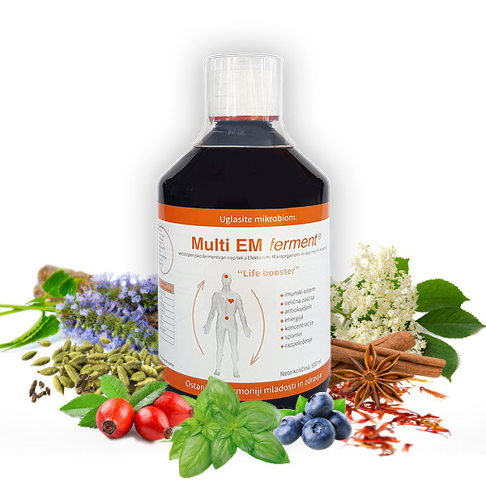 Multi Em Ferment, večstopenjsko fermetiran napitek (500 ml)