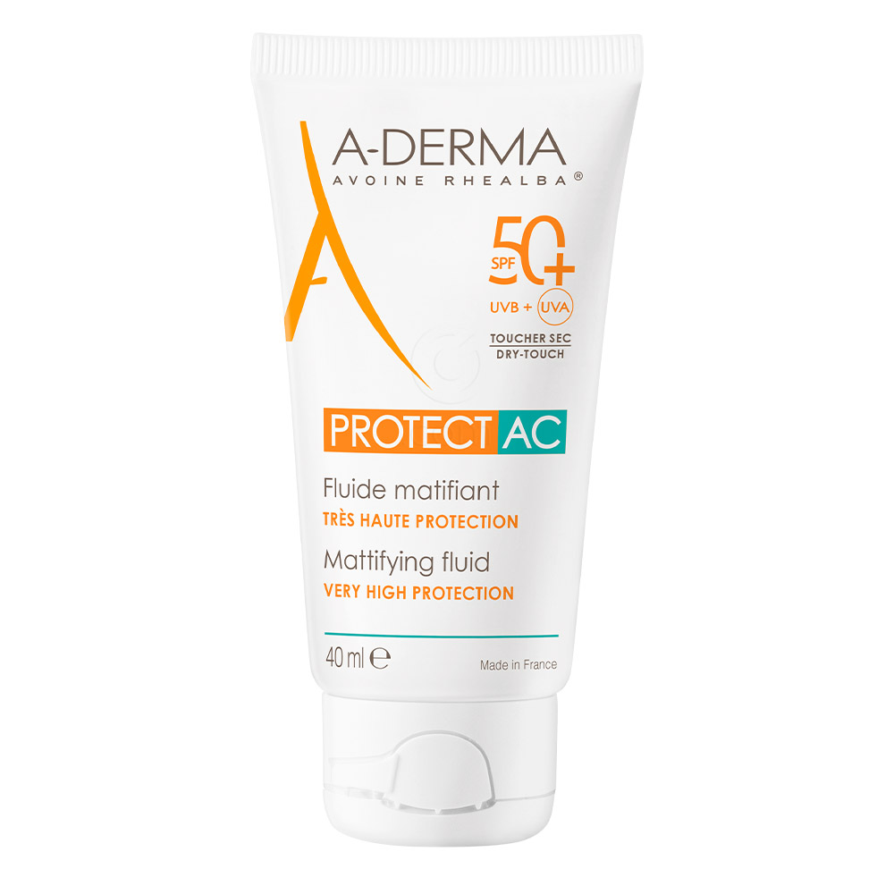 A-Derma Protect AC, matirajoči fluid - ZF 50+ (40 ml)