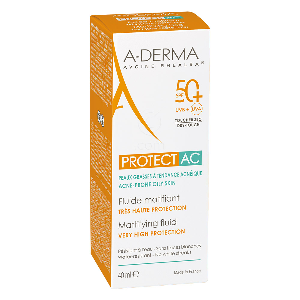 A-Derma Protect AC, matirajoči fluid - ZF 50+ (40 ml)