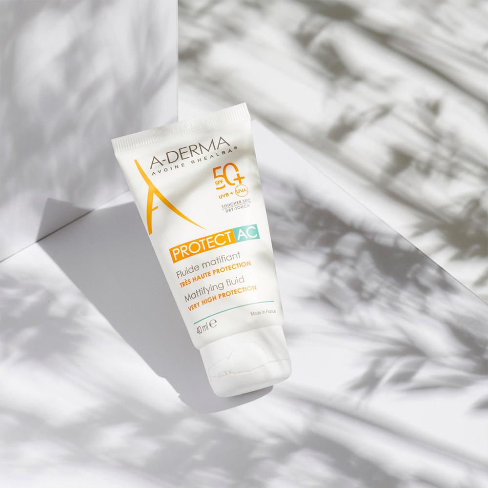 A-Derma Protect AC, matirajoči fluid - ZF50+ (40 ml)