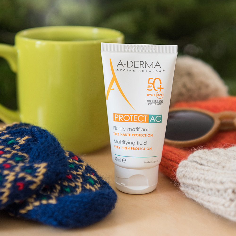 A-Derma Protect AC, matirajoči fluid - ZF 50+ (40 ml)