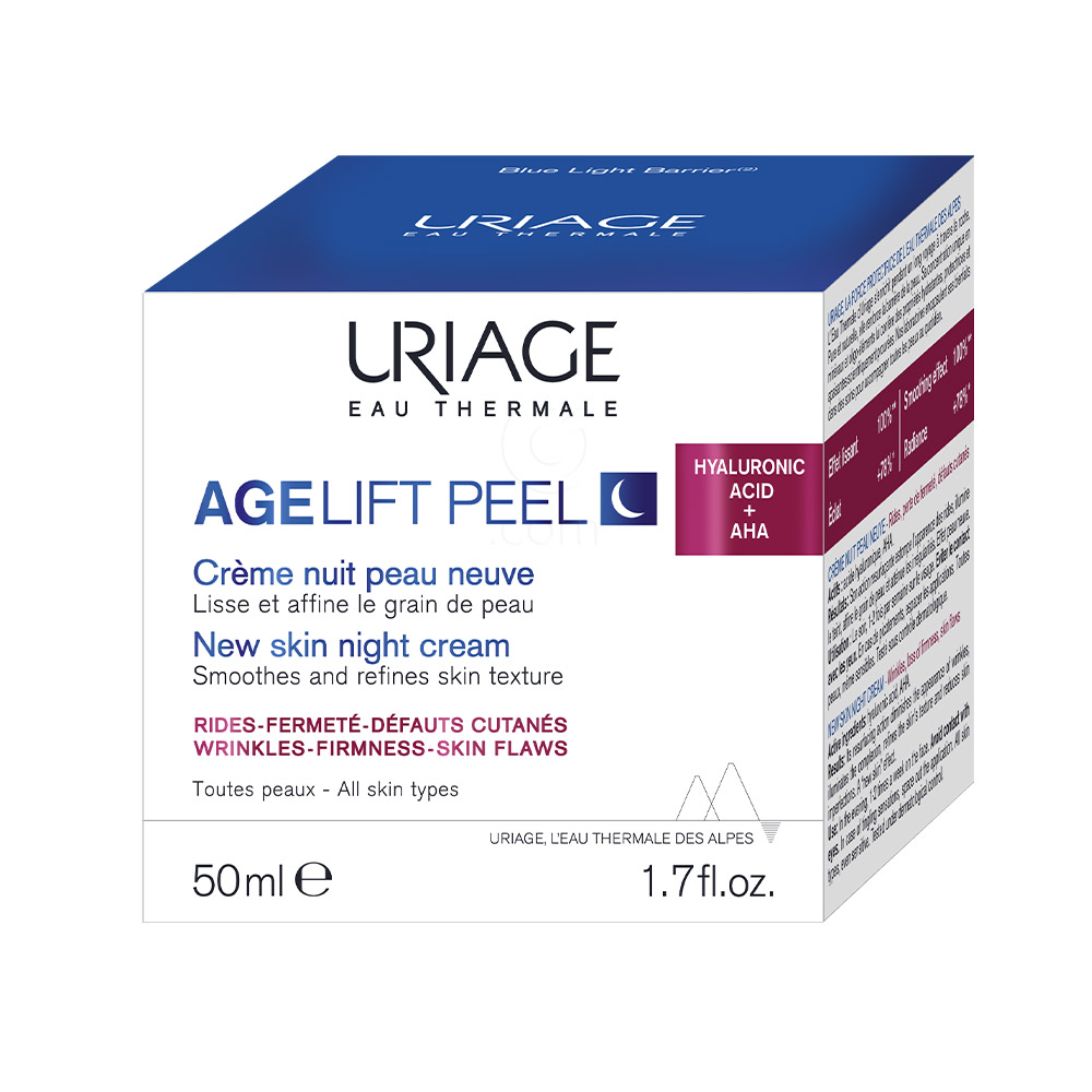 Uriage Age Lift, peeling nočna krema (50 ml)