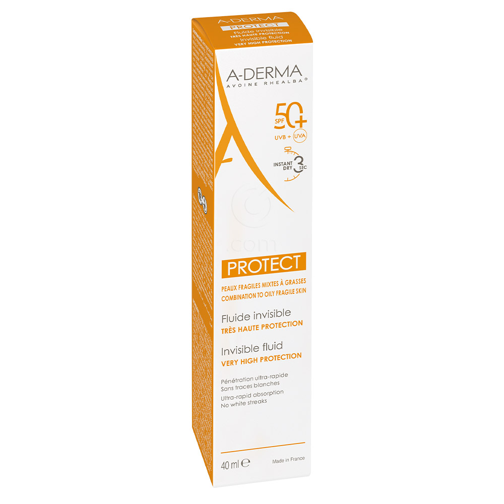 A-Derma Protect, nevidni fluid - ZF50+ (40 ml)