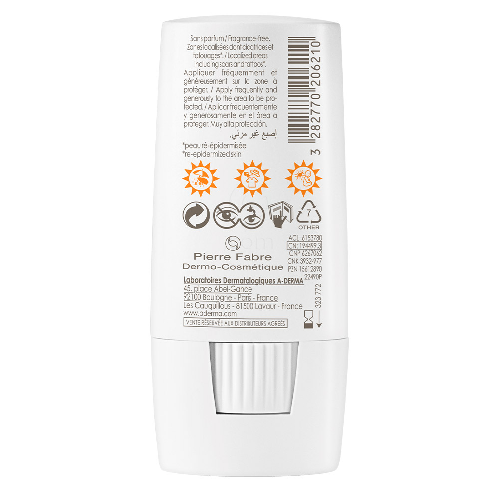 A-Derma Protect X-Trem, nevidni stik - ZF 50+ (8 g)