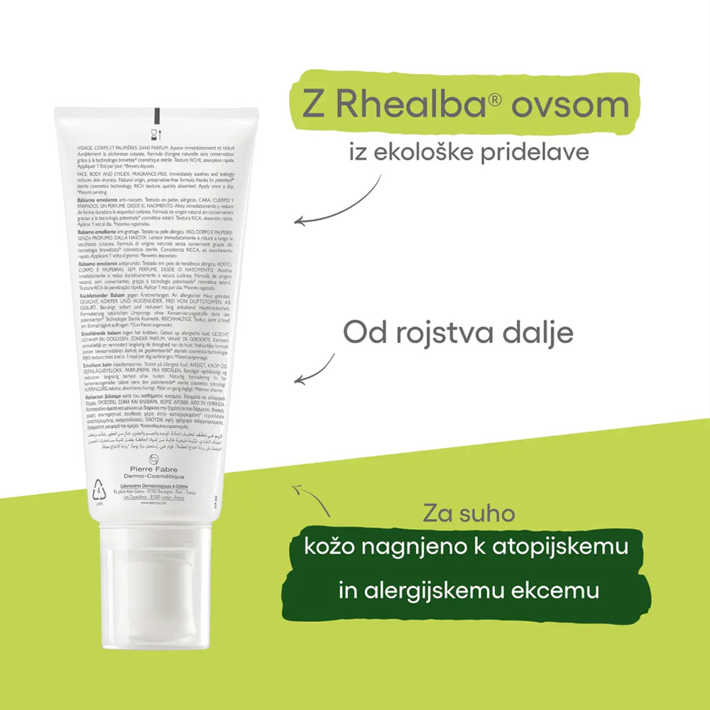 A-Derma Exomega Allergo, emolientni balzam (200 ml) 