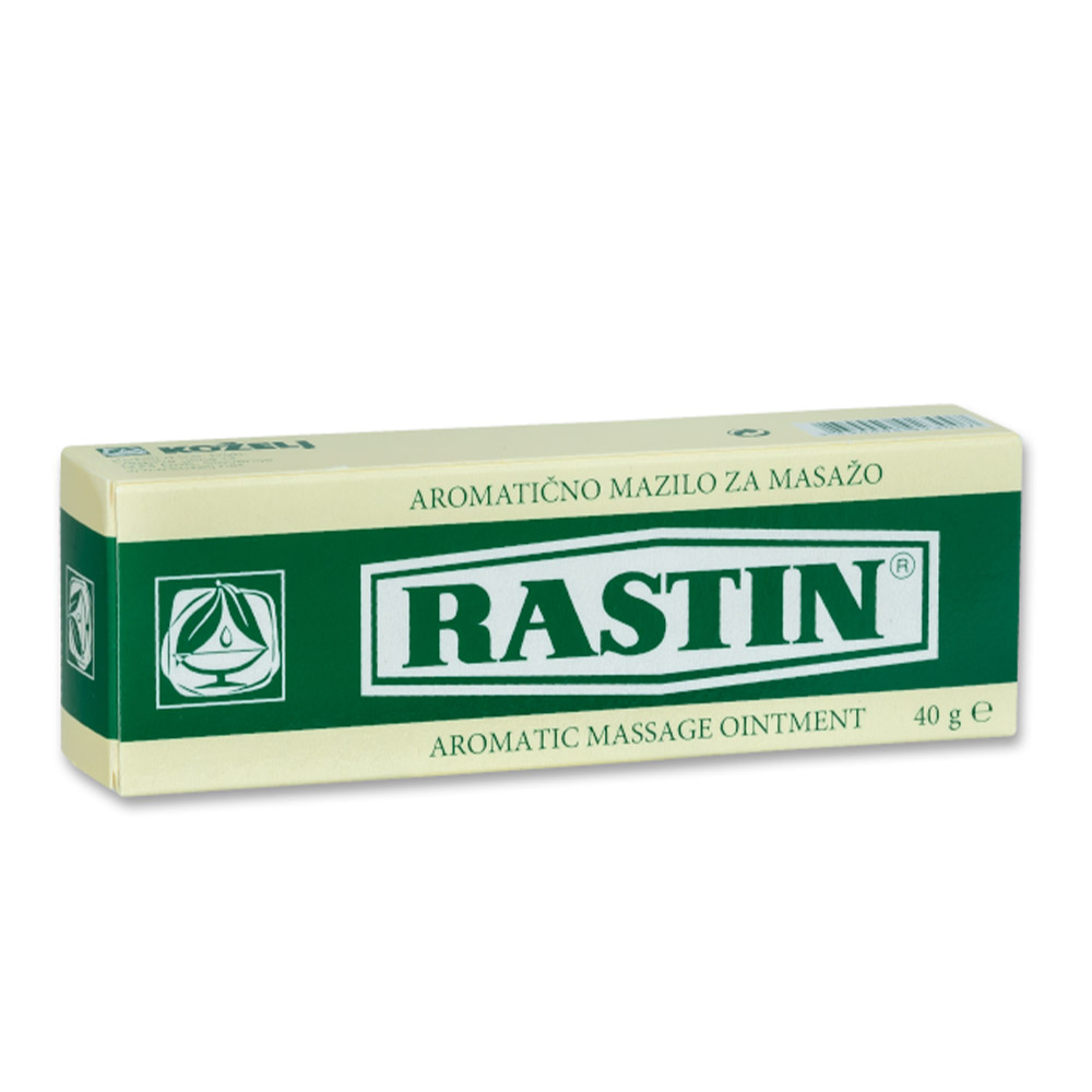 Rastin, aromatično mazilo za masažo (40 g)