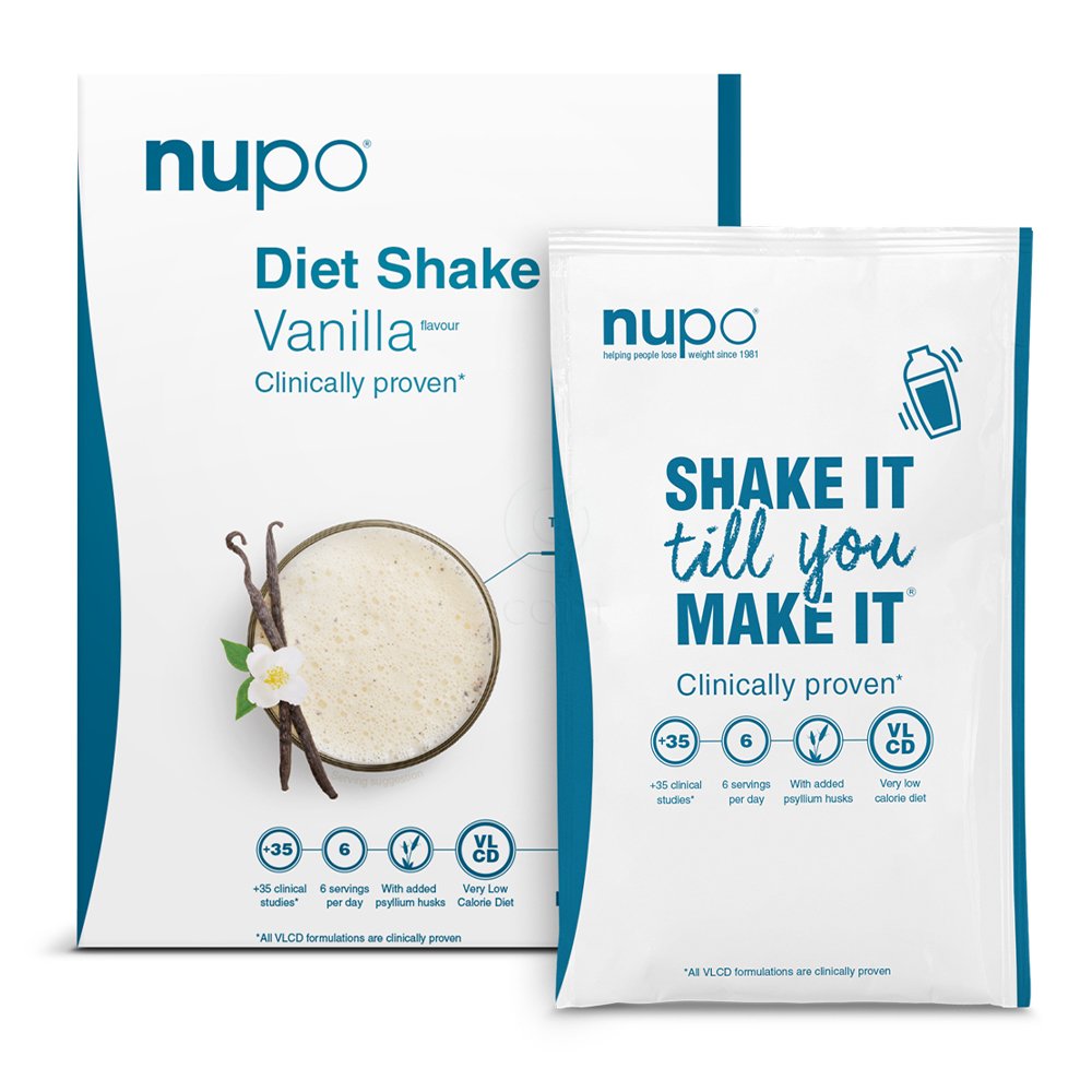 Nupo Dietni Shake, Vanilija - Vegan (10 x 32 g)