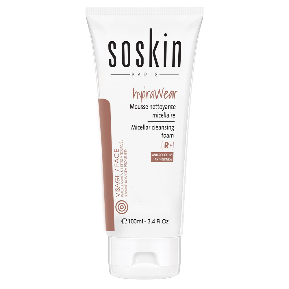 SOSkin Hydrawear, micelarna čistilna pena (100 ml)