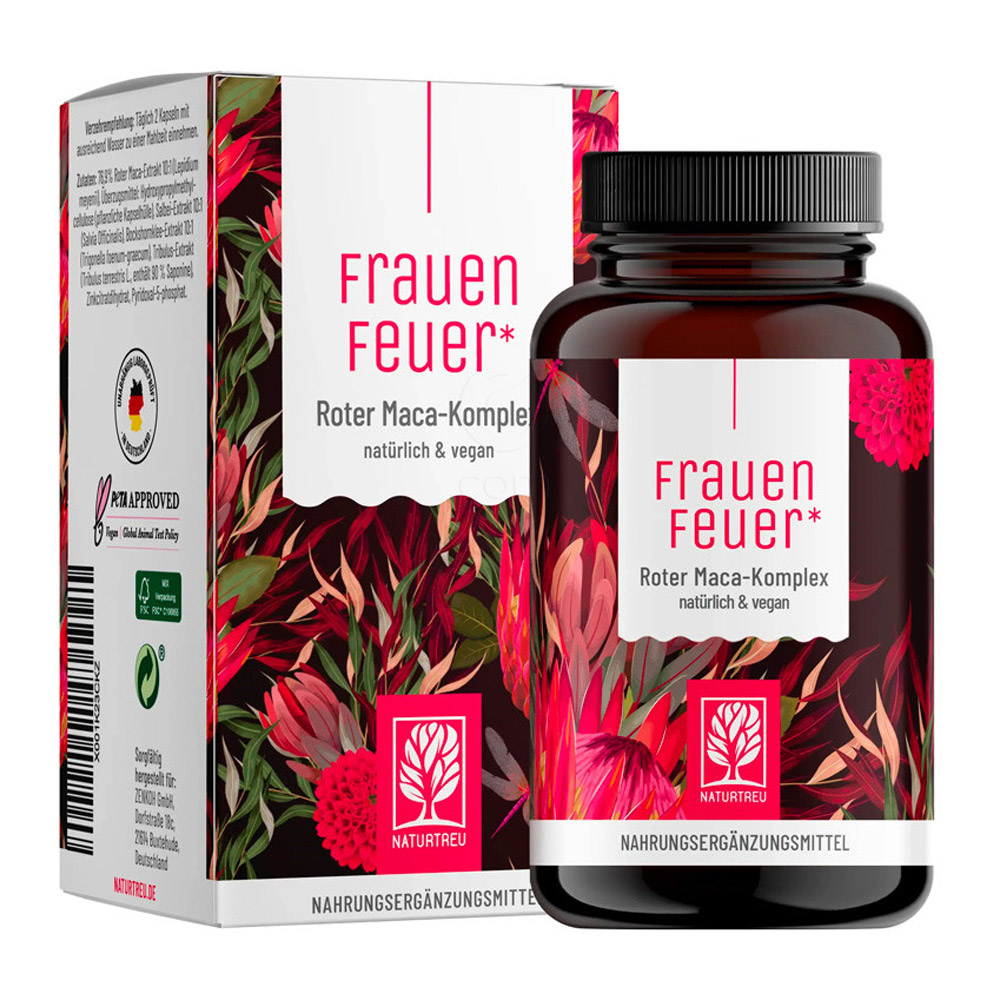 Naturtreu Rdeča maca - kompleks, kapsule (120 kapsul)