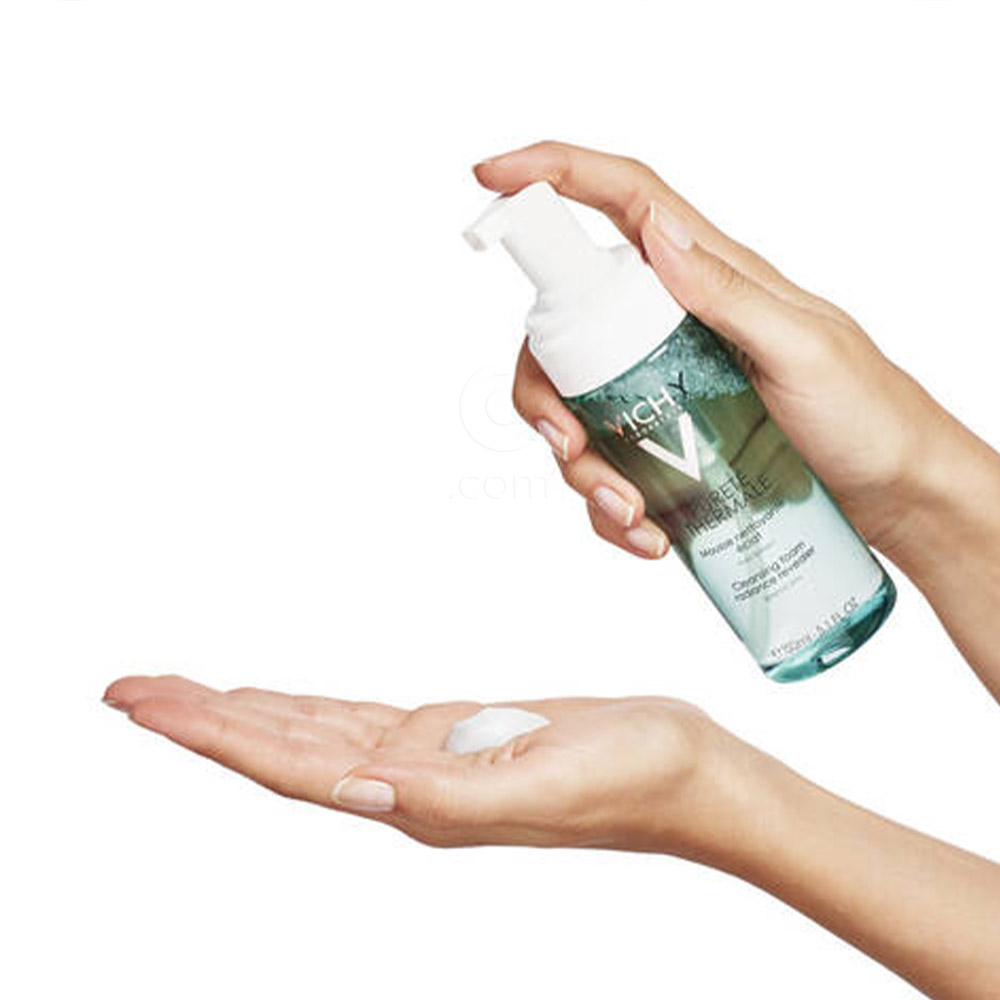 Vichy Purete Thermale, pena za čiščenje občutljive kože obraza (150 ml)