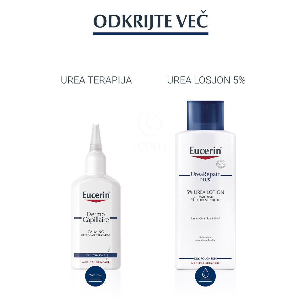  Eucerin DermoCapillaire 5% Urea, šampon (250 ml)