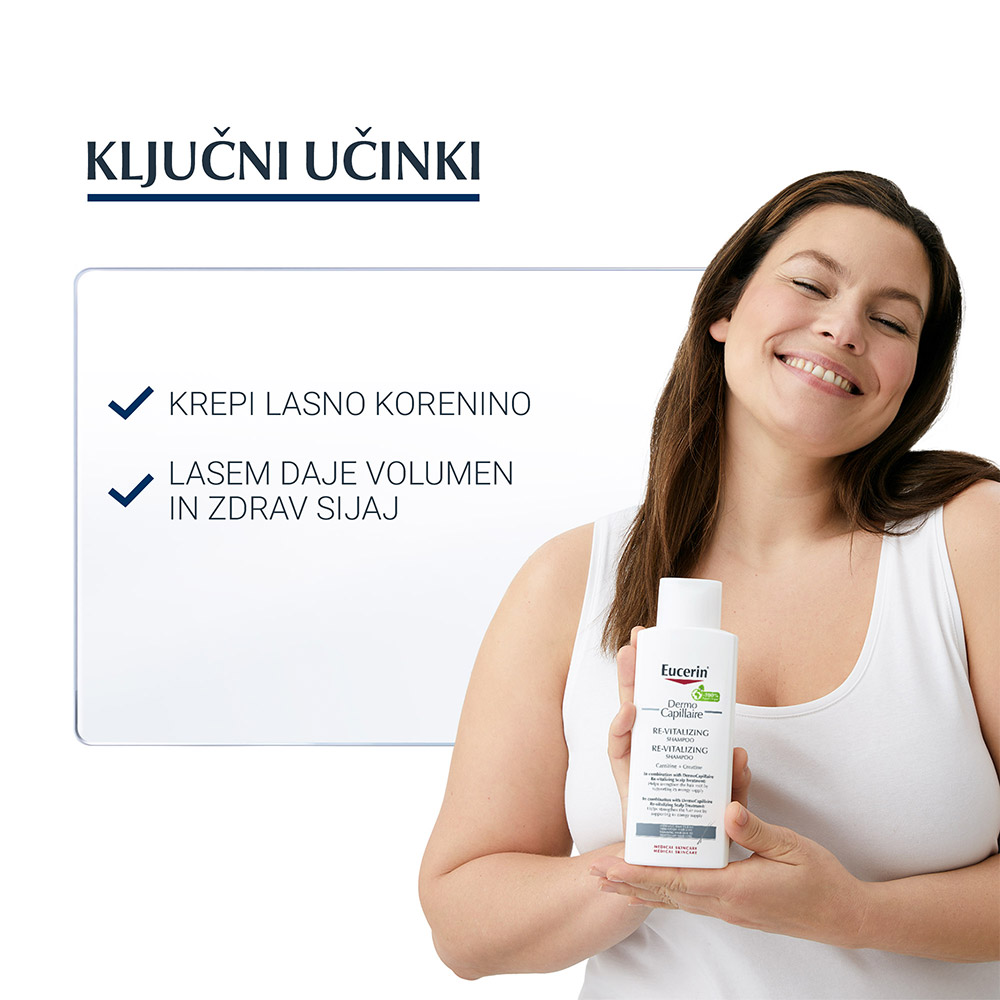 Eucerin DermoCapillaire Re-Vitalising, šampon (250 ml)