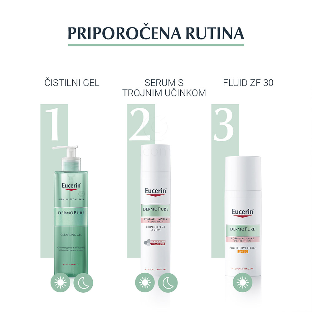 Eucerin DermoPure, zaščitni fluid - ZF30 (50 ml)