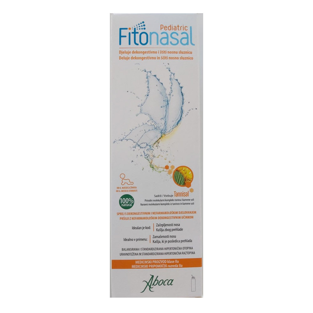 Fitonasal Pediatric Aboca, pršilo (125 ml)