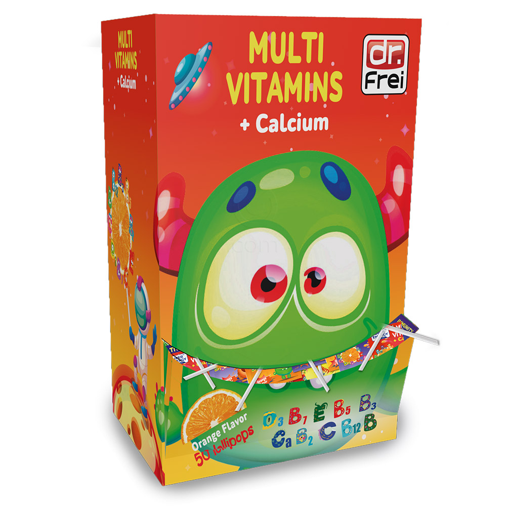 Dr. Frei Multivit + Ca, lizika (50 lizik)